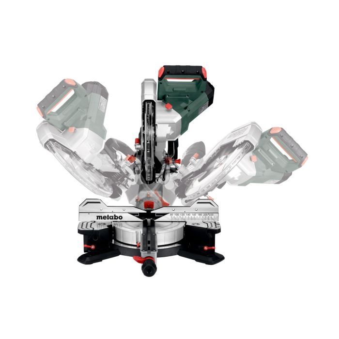 Торцювальна пила Metabo KGS 305M з протяжкою, 1600Вт, 305мм, 18.6кг (613305000) зображення 11