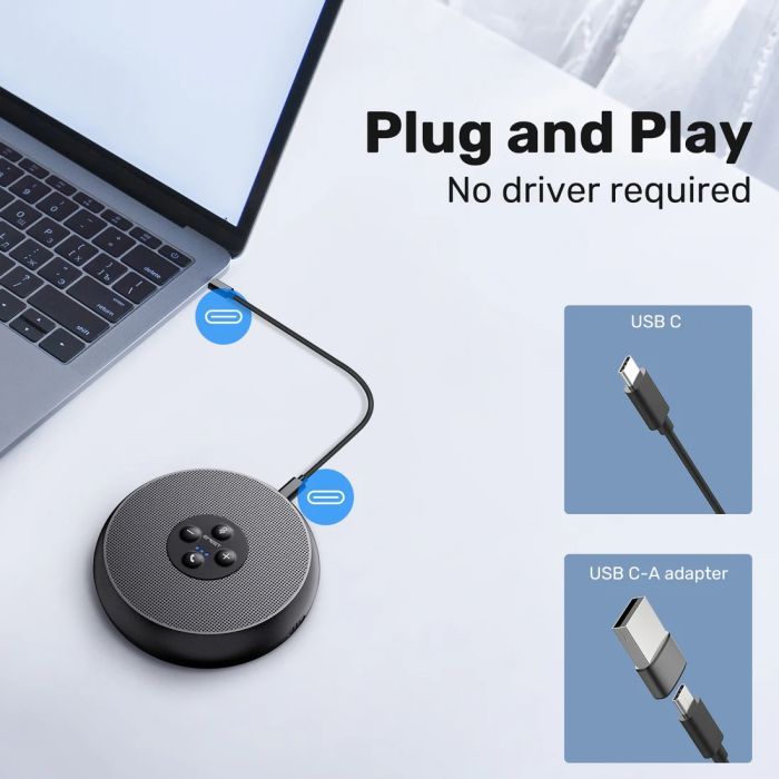 Спікерфон Emeet OfficeCore M1A (eMeet-M1A) зображення 8