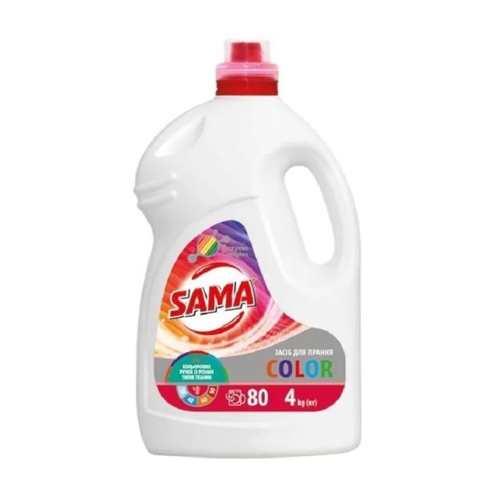 Гель для стирки Sama Color 4 кг (4820270630662)