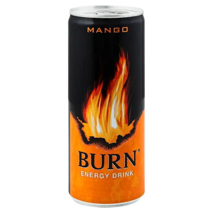 Энергетический напиток Burn Манго Безалкогольный сильногазированный 250 мл (5060466519602)