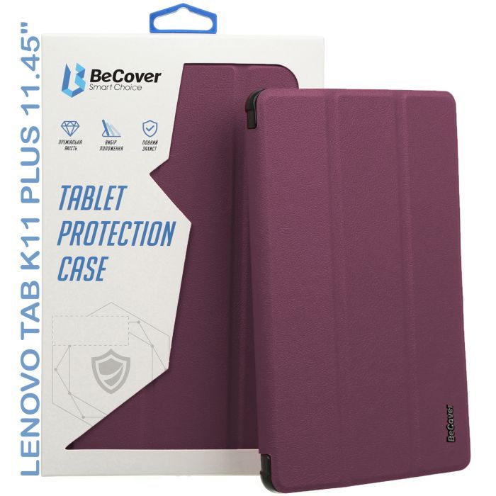 Чехол для планшета BeCover Smart Case Lenovo Tab K11 Plus TB-352F 11.45" Gray (711851) изображение 5
