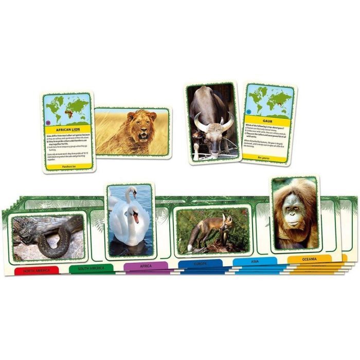 Настольная игра Tactic Животные мира (укр.) (60497) изображение 2