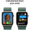 Смарт-годинник Apple Watch SE 2024 GPS 44mm Starlight Aluminium Case with Lake Green Sport Loop (MXEW3QH/A) зображення 4