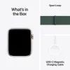 Смарт-годинник Apple Watch SE 2024 GPS 44mm Starlight Aluminium Case with Lake Green Sport Loop (MXEW3QH/A) зображення 7