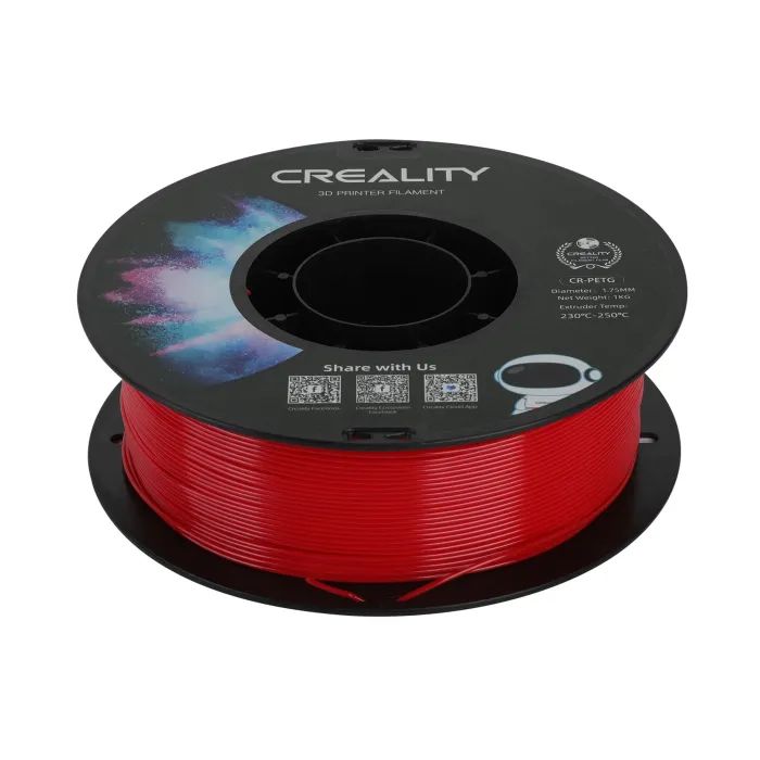 Пластик для 3D-принтера Creality PETG 1.75мм, white, 4x1кг (3301030085) изображение 2