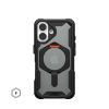 Чехол для мобильного телефона UAG iPhone 16 Plasma XTE MagSafe Black/Orange (114476114097)