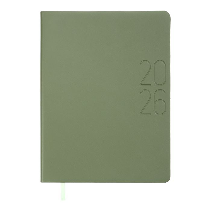 Тижневик Buromax датований 2026 MORANDI STYLE, А5 зелений (BM.21135-04)