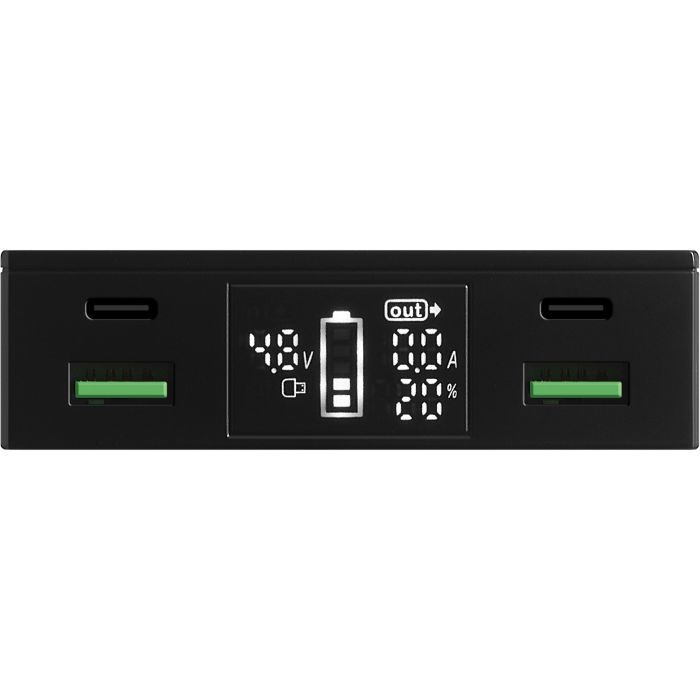 Батарея универсальная Sandberg 30000mAh, PD/100W, QC/3.0, UPS mode, +2*cable 100W (420-87) изображение 3