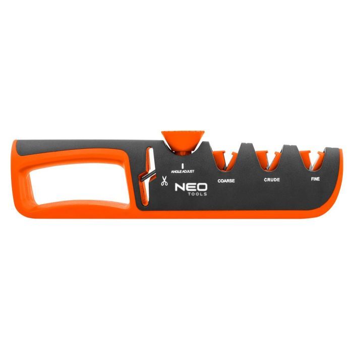 Точилка для ножей Neo Tools 3 етапи заточування, алмаз, карбід вольфраму та кераміка, (56-050) изображение 7