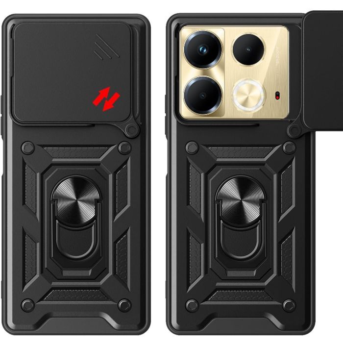 Чехол для мобильного телефона BeCover Military Infinix Note 40 (X6853) Black (712159) изображение 2