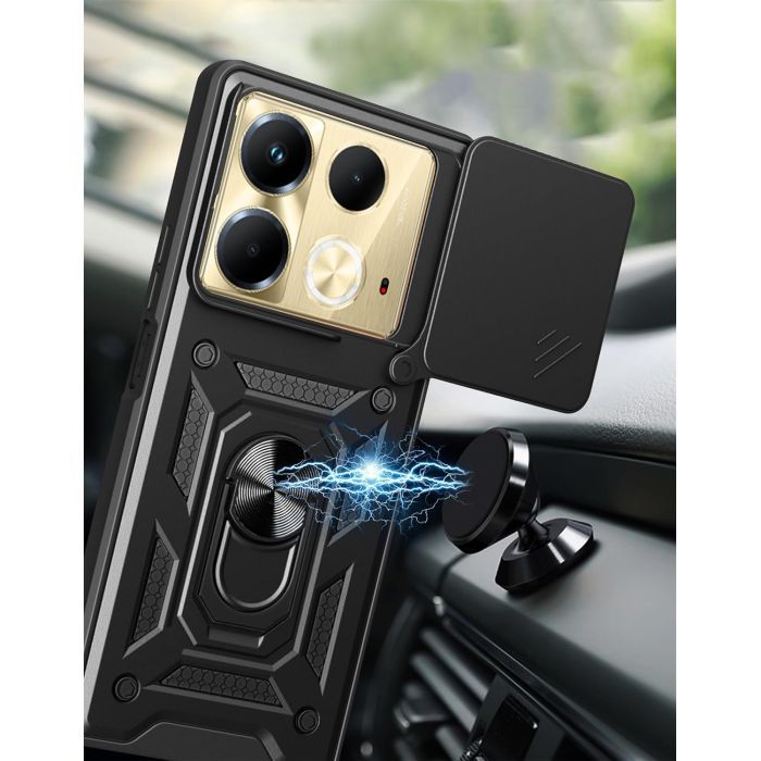 Чехол для мобильного телефона BeCover Military Infinix Note 40 (X6853) Black (712159) изображение 4