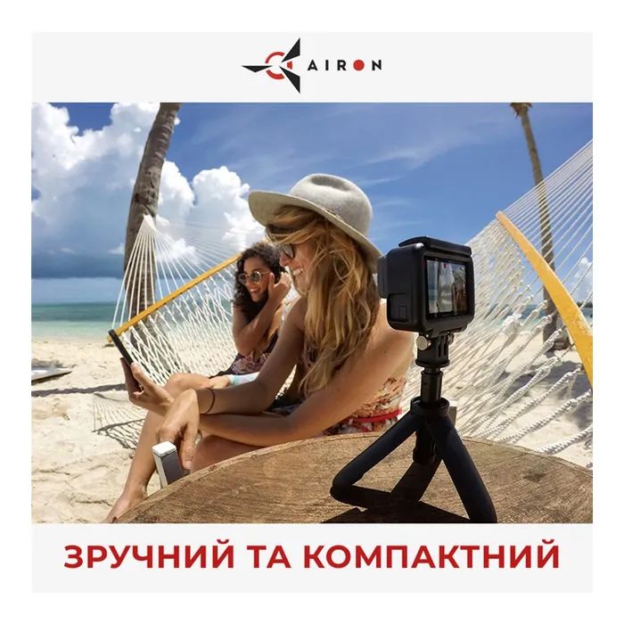 Аксессуар к экшн-камерам AirOn монопод-штатив AC188 (69477915500111) изображение 8