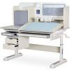 Парта Mealux Winnipeg Multicolor Plus MG Grey (BD-630 MG з тумбою) зображення 3