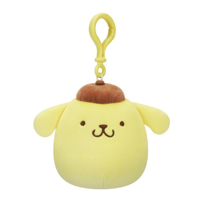 Мягкая игрушка Squishmallows на клипсе - Помпомпурин 9 см (SQSN00273)