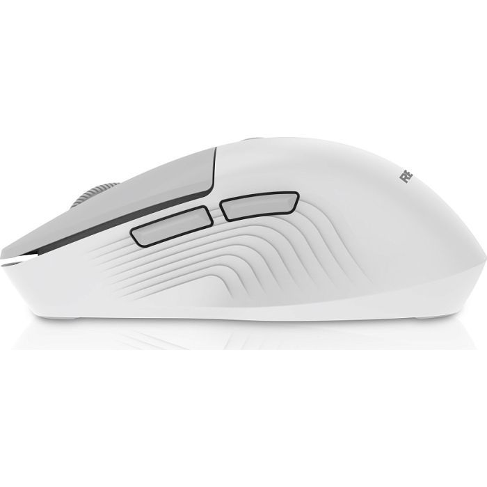 Мишка REAL-EL RM-480W Wireless/Bluetooth White (EL123200050) зображення 4