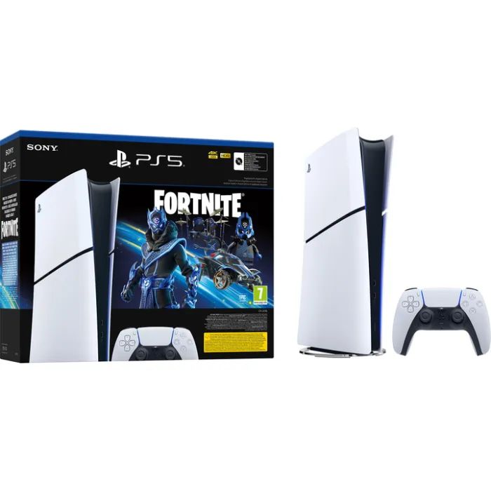 Игровая консоль Sony Playstation 5 Slim Digital Edition 1TB (Fortnite Cobalt Star Bundle) (1000045170)