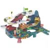 Игровой набор ZIPP Toys Dino автотрек-серпантин электрический, 6 машинок (5501A)