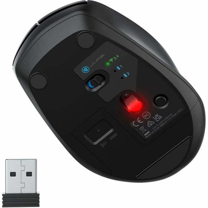 Мышка Jlab GO Mouse Wireless/Bluetooth Black (IEUMGOMOUSERBLK124) изображение 4