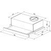 Витяжка кухонна GRANADO Telde 602-450 inox (GCH316277) зображення 9