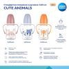 Бутылочка для кормления Canpol babies CUTE ANIMALS стандартная с ручками 120 мл синяя (11/823_blu) изображение 4