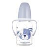 Бутылочка для кормления Canpol babies CUTE ANIMALS стандартная с ручками 120 мл синяя (11/823_blu)