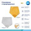 Слинявчик Canpol babies з прорізувачем - жовтий (26/902_yel) зображення 3