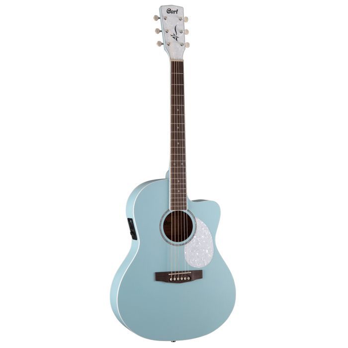 Гитара электроакустическая Cort Jade Classic Sky Blue Open Pore