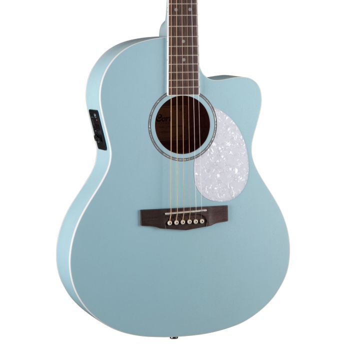 Гитара электроакустическая Cort Jade Classic Sky Blue Open Pore изображение 2