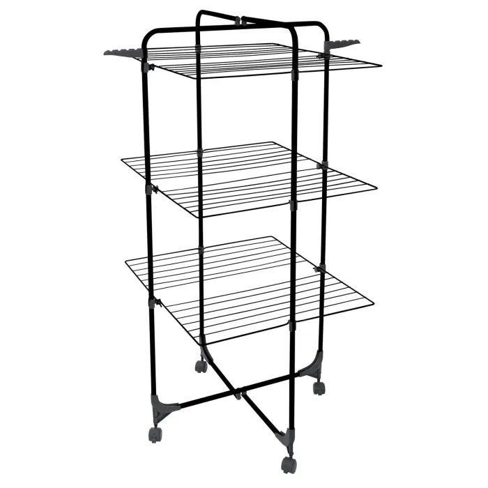 Сушилка для белья Casa Si Athletic 3 Black Напольная (CS92185E04E) (DAS302406)