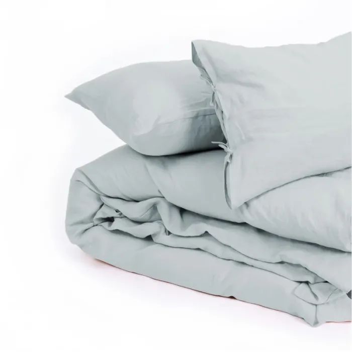 Постельное белье MirSon Лен Natural Linen Caspian 200х220 (2200008248260) изображение 7