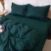 Постільна білизна MirSon Poplin Line 091 Emerald 110x140 (2200006277408) зображення 2