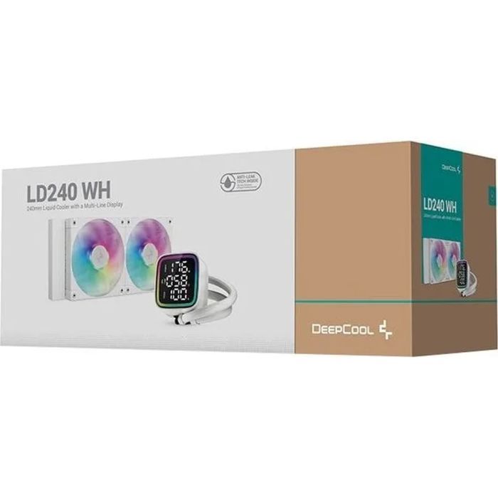 Система жидкостного охлаждения Deepcool LD240 White (R-LD240-WHDMMN-G-1) изображение 6