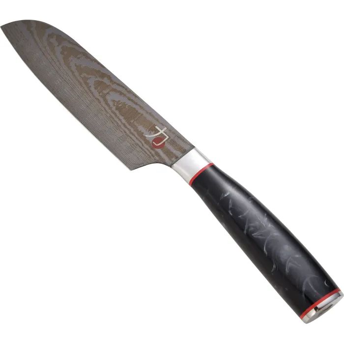 Кухонный нож MasterPro Tetsu, сантоку, 17.5 см, коричневий (BGMP-4128-BR) изображение 3