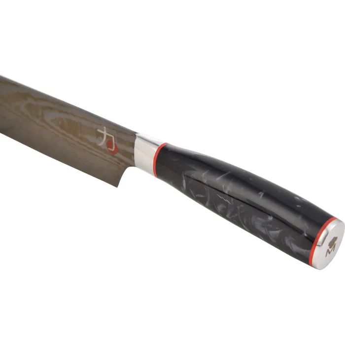 Кухонный нож MasterPro Tetsu, сантоку, 17.5 см, коричневий (BGMP-4128-BR) изображение 4