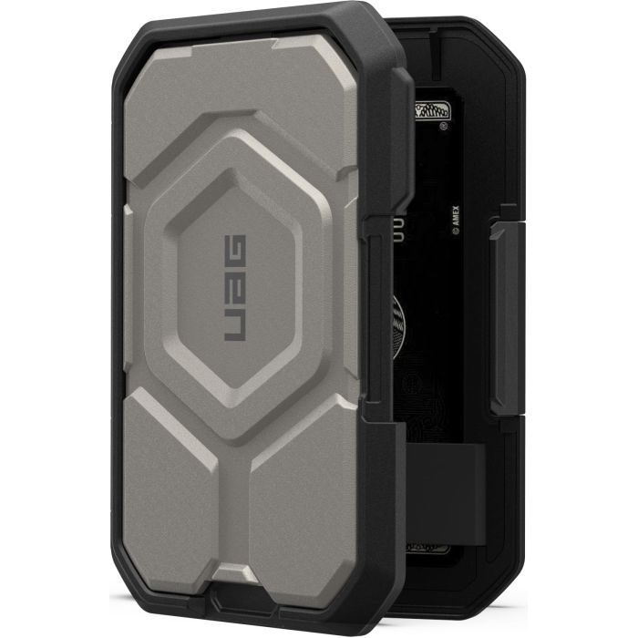 Чехол для мобильного телефона UAG Magnetic Wallet with Stand Black (964442114040) изображение 7