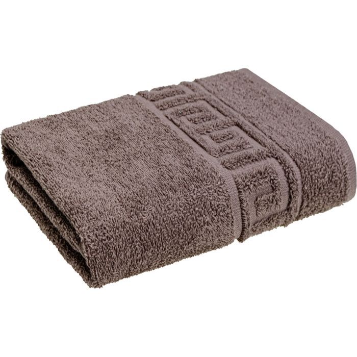 Полотенце Home Line махровое бордюрное (капучино) 400 гр/м2, 50х90 см (179752)