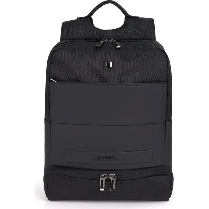 Рюкзак туристический Gabol Expandable Backpack Capital 9/11L Black (413156-001) (930733)