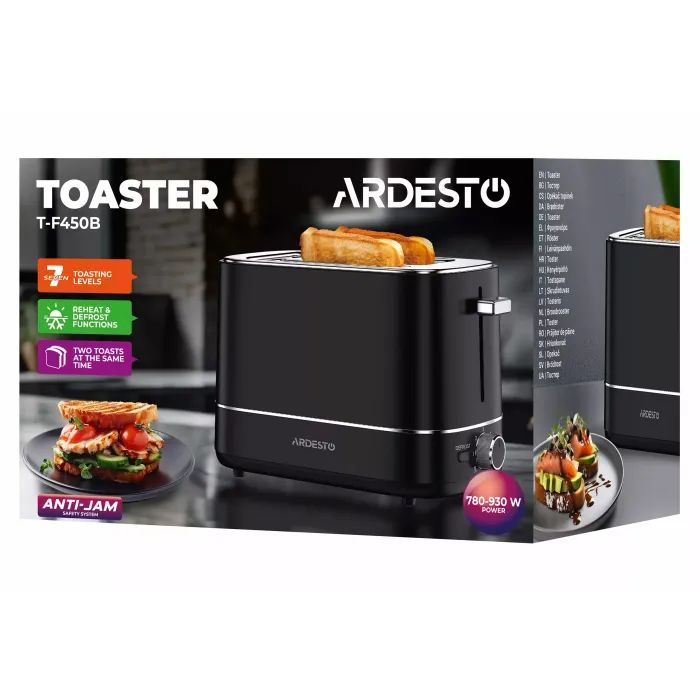 Тостер Ardesto T-F450B изображение 4