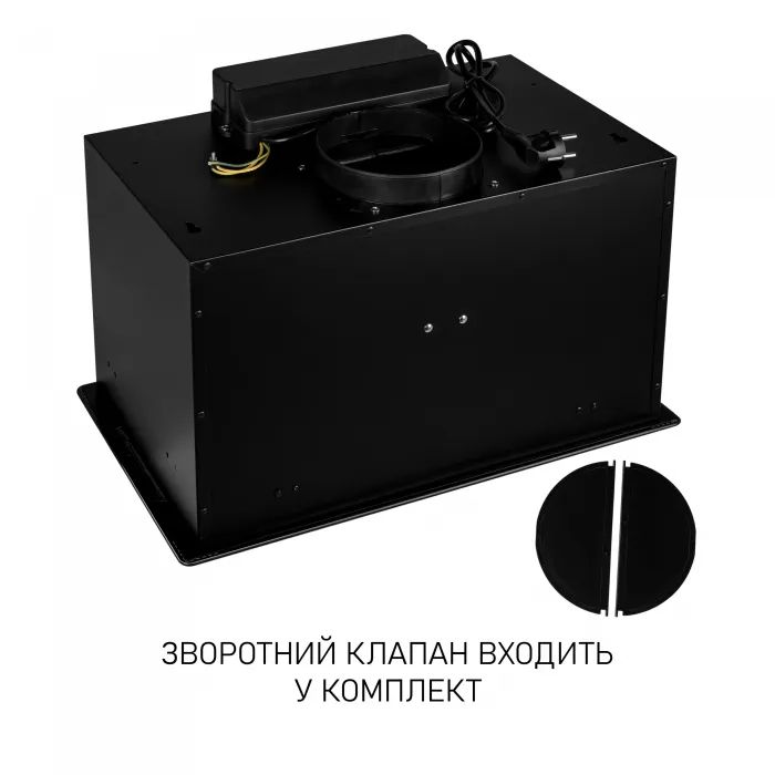 Витяжка кухонна Minola BGH 5977 BL Silent зображення 11