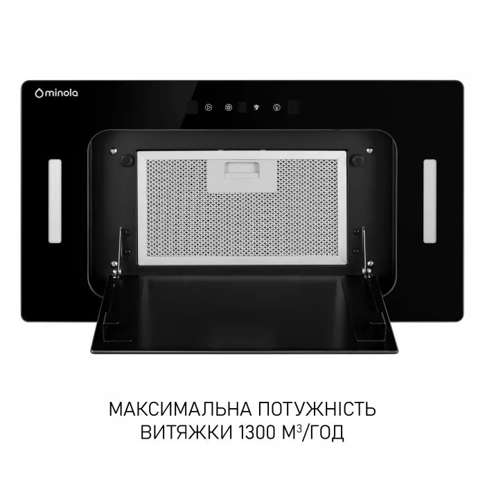 Витяжка кухонна Minola BGH 5977 BL Silent зображення 3
