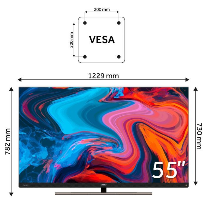 Телевізор Haier H55S900UX зображення 3