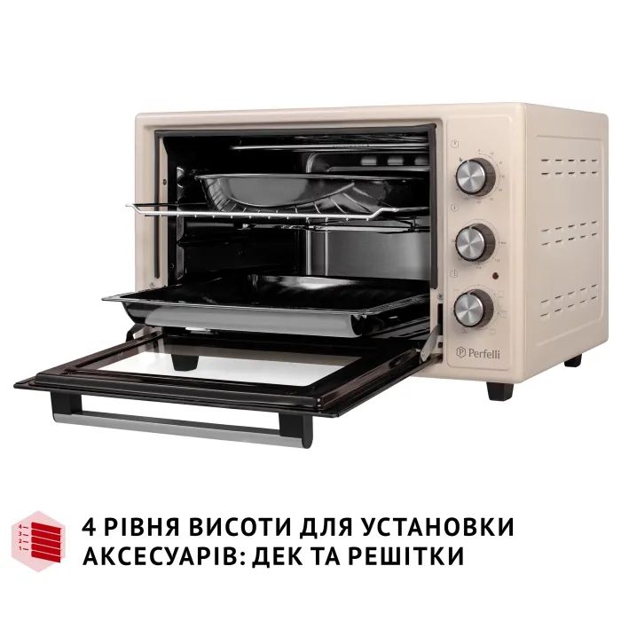 Электропечь Perfelli SIERRA 37 WHITE изображение 6