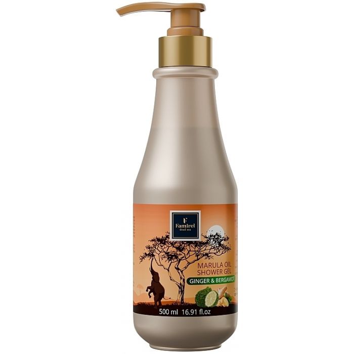 Гель для душа Famirel Marula Oil Имбирь и бергамот 500 мл (7290114085663)