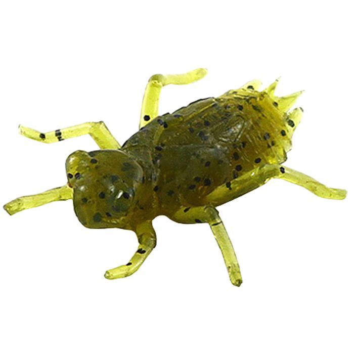 Силікон рибальський FishUP Dragonfly 0.75" 074 - Green Pumpkin Seed (12шт/уп) (1864.04.75)