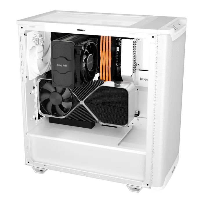 Корпус для ПК Be quiet! PURE BASE 501 Airflow з віконцем,білий (BGW75) изображение 5