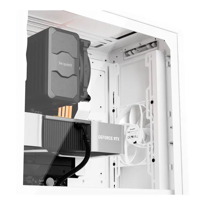 Корпус для ПК Be quiet! PURE BASE 501 Airflow з віконцем,білий (BGW75) изображение 7
