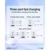Зарядное устройство Acefast 3xUSB 65W (2xUSB-C+USB-A) Gan A45 Fast Charger Mountain mist (6974316282099) изображение 9