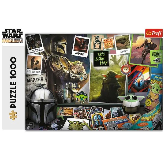 Пазл Trefl Star Wars Коллекция Грогу 1000 элементов (5900511107180) изображение 2