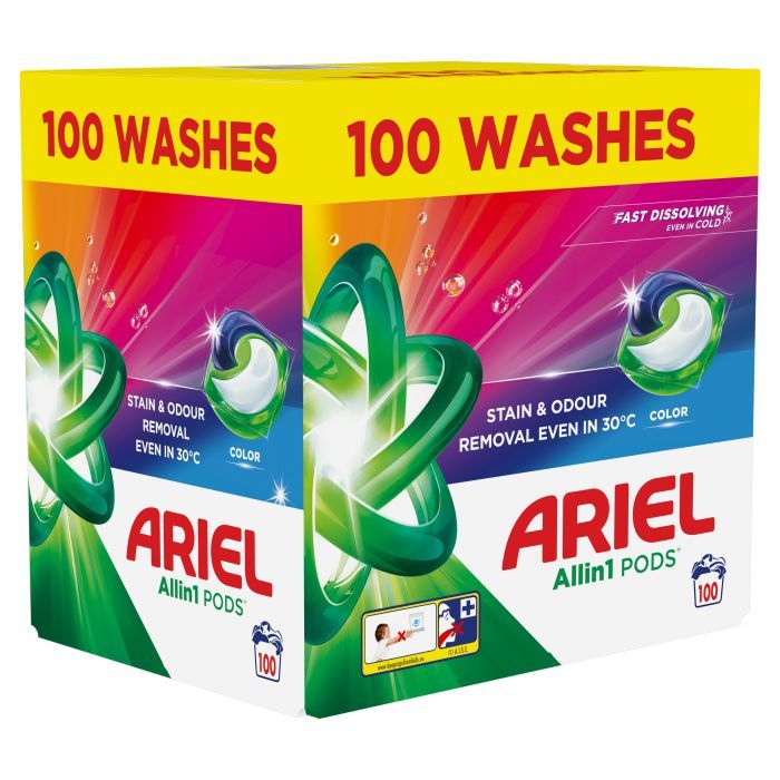 Капсулы для стирки Ariel Pods All-in-1 Color Для цветного 44 шт. (8700216764544) изображение 2