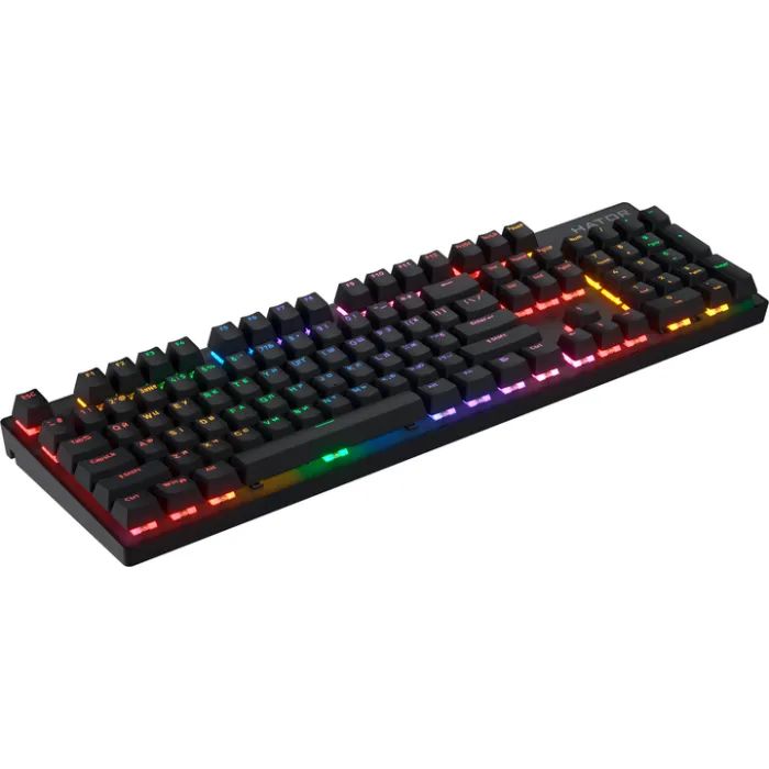 Клавиатура Hator Icefall Mecha Rainbow Wireless/USB Black (HTK204UA) изображение 4